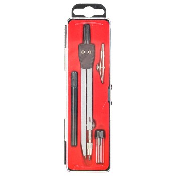 Готовальня "Perfecta school" 4 предмета в футляре, школьная