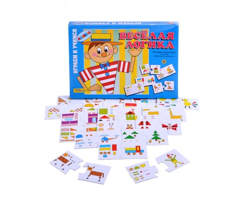 Настольная игра "Веселая логика"