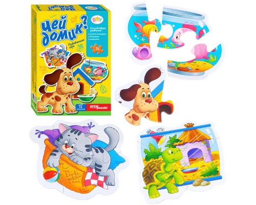 Игра-малышка "Чей домик?"