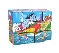 Кубики 12шт "Союзмультфильм "Ну, погоди!"