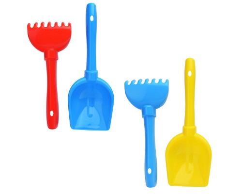 Набор для песка №72 (лопатка+грабли)