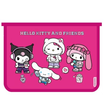 Папка для тетрадей "Куроми" А4, пластик, на молнии