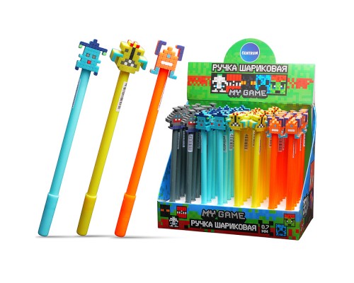 Ручка шариковая "My game", 0,7 мм, микс 4 вида