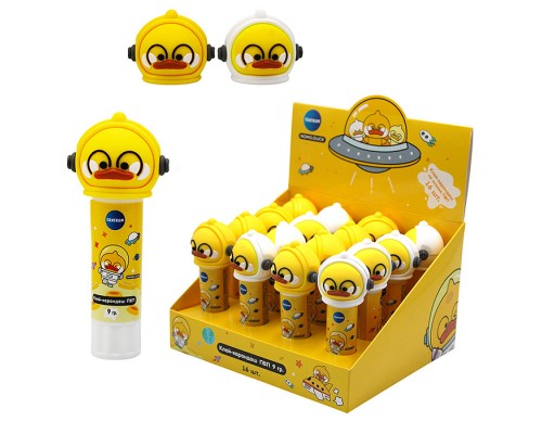 Клей-карандаш "Утенок" 9 г, ПВП, дисплей бокс