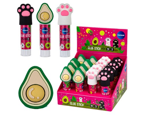 Клей-карандаш ПВП 9 гр. Avocado & Paw