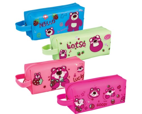 Косметичка 20х6,5х8cм (силикон) в ПВХ упаковке