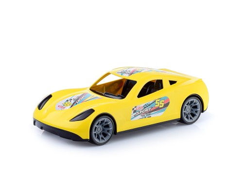 Машинка Turbo "V-MAX" желтая 40 см