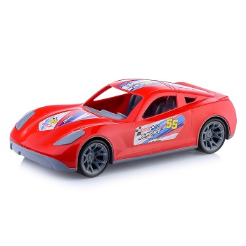 Машинка Turbo "V-MAX" красная 40см