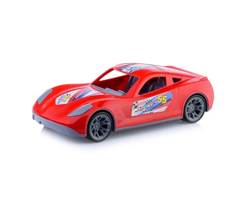 Машинка Turbo "V-MAX" красная 40см