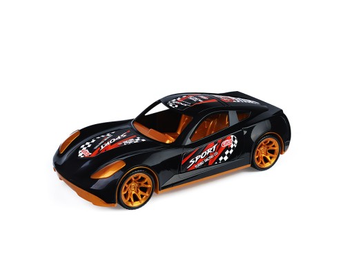 Машинка Turbo "V-MAX" черная 40 см