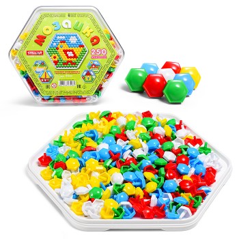 Мозаика шестигранник (d.13мм/250шт)