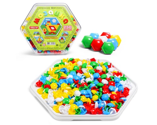 Мозаика шестигранник (d.13мм/250шт)