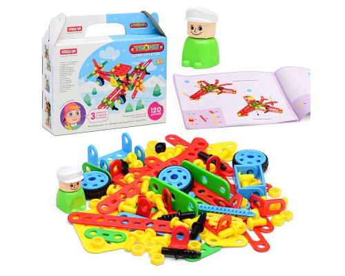 Конструктор Техно Самолет (120)