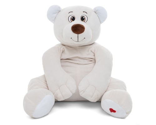 Медведь Лари, 85см (сидя 45см), бежевый