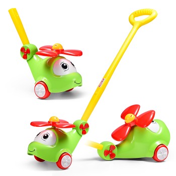 Каталка "Вертолёт" зеленый