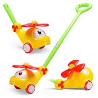 Каталка "Вертолёт" желтый