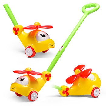 Каталка "Вертолёт" желтый