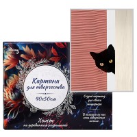 Рельефная картина 40х50 "Кот - шпион" 5 цветов