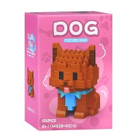 Конструктор "Собака" (156 дет.) в коробке