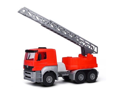 Пожарная машина  Мерседес "Axor" 3-х осный, в сетке