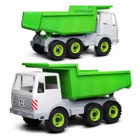 Самосвал Мерседес 3-осный серии "Спецтехника" 42 см