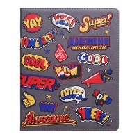 Дневник 1-11 кл. "Значки" (кожзам: А5+; твёрдый переплёт с поролоном)