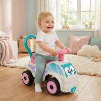 Машина-каталка Foot to Floor, розовая