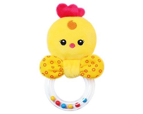 Игрушка погремушка колечко "Цыплёнок Бро"