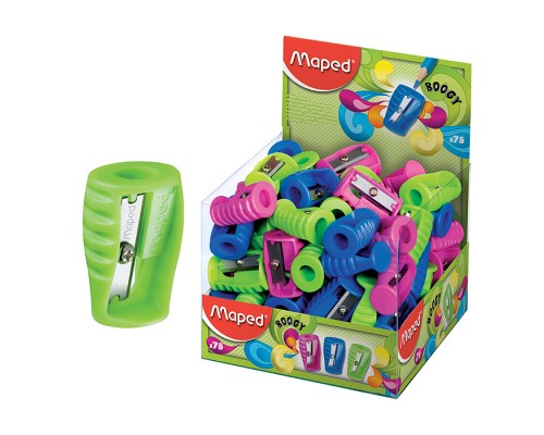 Точилка "Boogy" без контейнера, ассорти, дисплей,