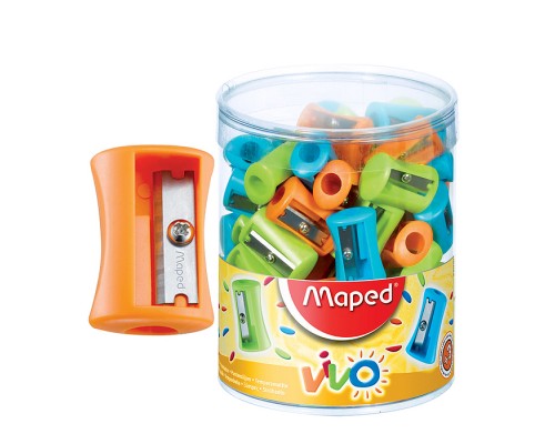 Точилка 1 отверстие без контейнера "Vivo"