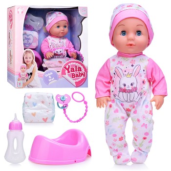 Пупс "Наташечка" (пьет, писает) с аксессуарами, в коробк