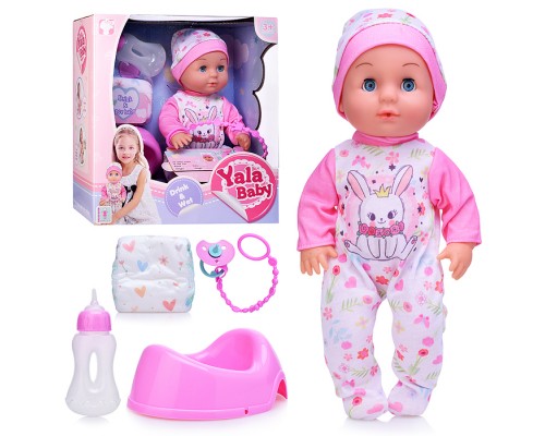 Пупс "Наташечка" (пьет, писает) с аксессуарами, в коробк