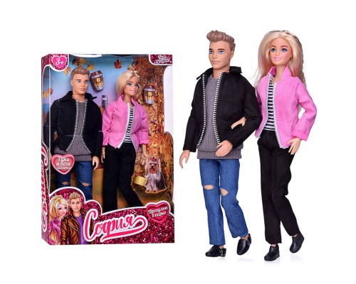 Кукла 29 см, руки и ноги сгибаются, в коробке