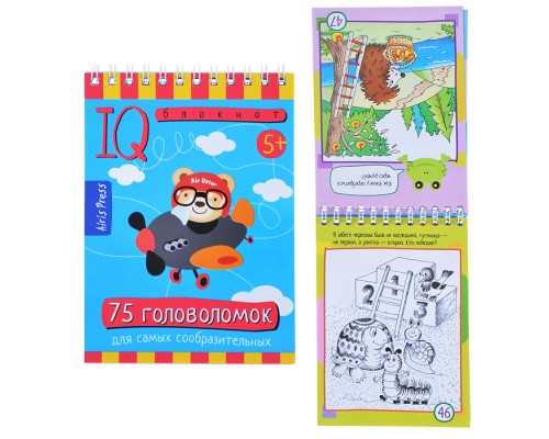 Умный блокнот. 75 головоломок