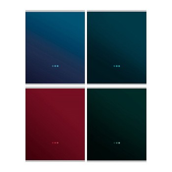 Тетрадь 96л. клетка "Темная классика"