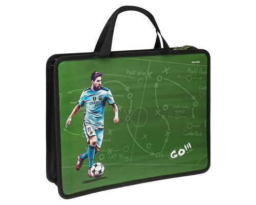 Папка детская "Star Football" пластик 334х260мм