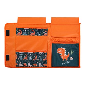 Папка детская для труда "Узор с динозаврами" 24х33 см