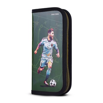 Пенал 1-секц, средний "Футболист" 190х90, ламинированный картон