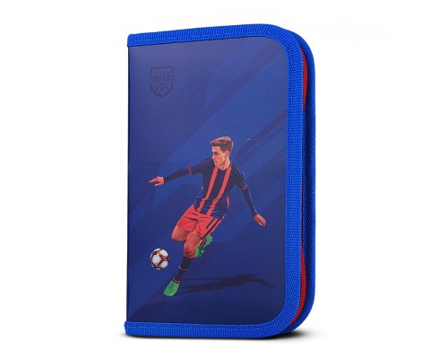 Пенал 1-секц, большой "Звезда футбола" 190х115, ламинированный картон