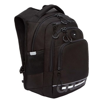 Рюкзак школьный (чёрный - белый)