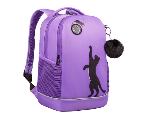 Рюкзак школьный с обвесом (/1 лаванда)