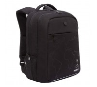 Рюкзак школьный (/2 черный - черный)