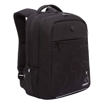 Рюкзак школьный (/2 черный - черный)