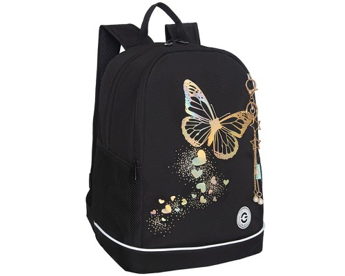 Рюкзак школьный с обвесом (/1 черный)