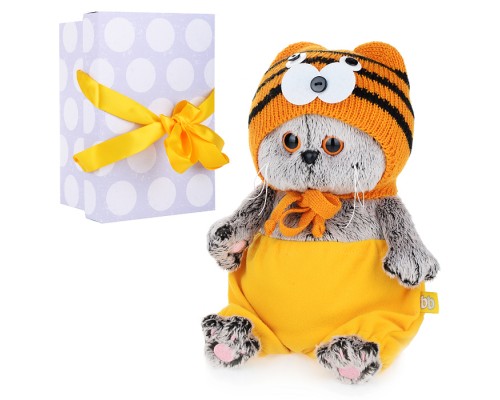 Кот Басик BABY в шапке тигренка