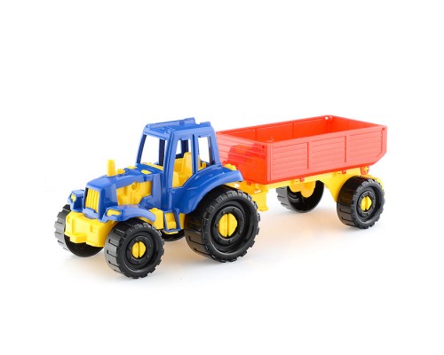 Трактор "Иван" с бортовым прицепом Классический