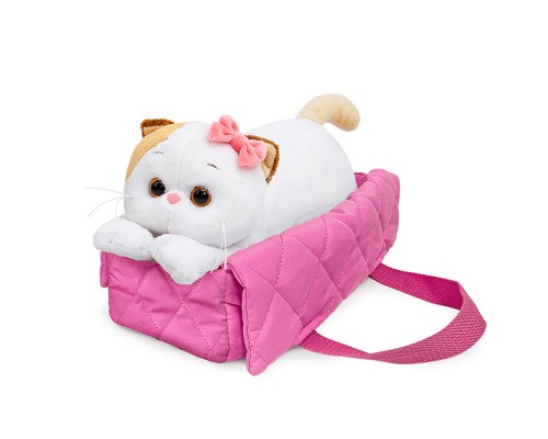 Кошечка Ли-Ли в сумке-переноске (лежачая)