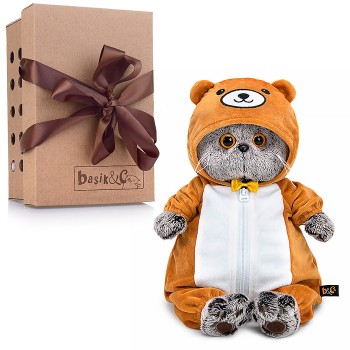 Кот Басик в кигуруми "Медвежонок"