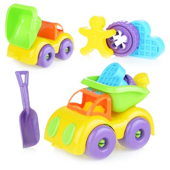 Песочный набор с машинкой "Баловень"