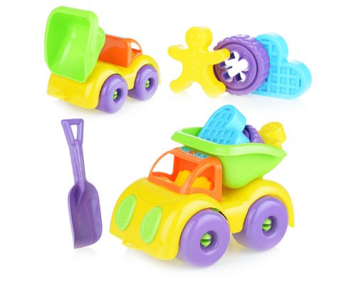 Песочный набор с машинкой "Баловень"